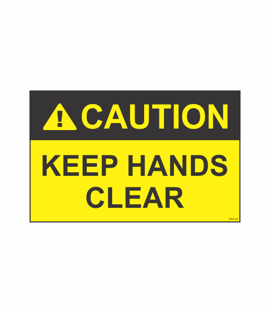 SSC32 - CAUTION KEEP HANDS CLEAR