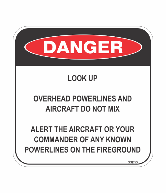 SSD53 - DANGER LOOK UP