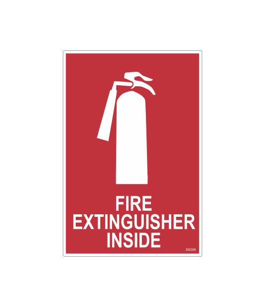 SSG08 - FIRE EXTINGUISHER INSIDE