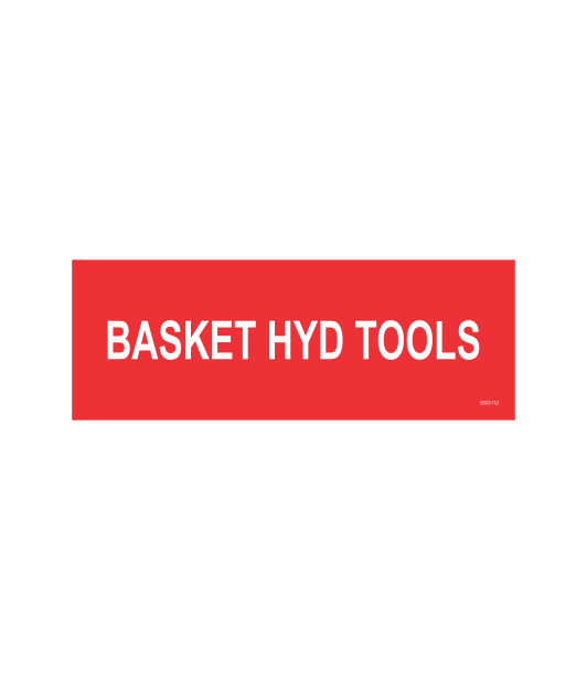 SSG112 - BASKET HYD TOOLS