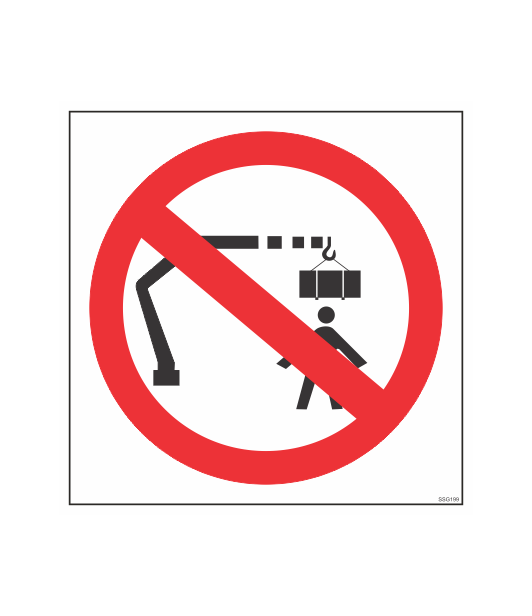 SSG199 - OVERHEAD / CRUSH HAZARD