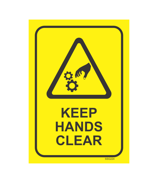 SSG224 - KEEP HANDS CLEAR