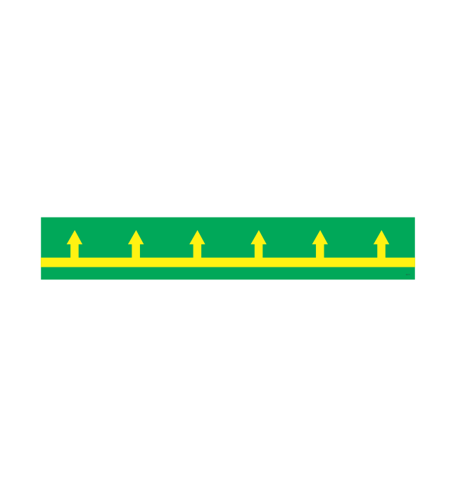 SSI17 - GREEN & YELLOW INSULATED STICKER