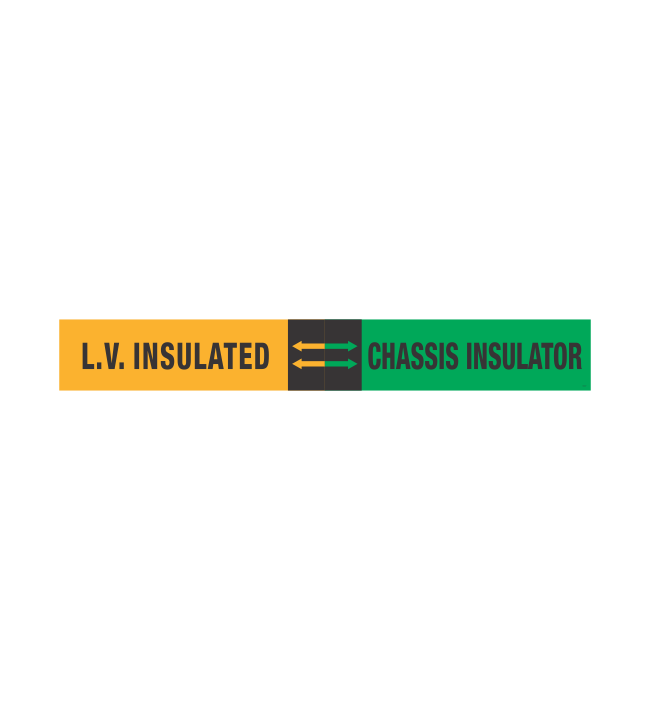 SSI57 - LV INSULATED CHASSIS INSULATOR