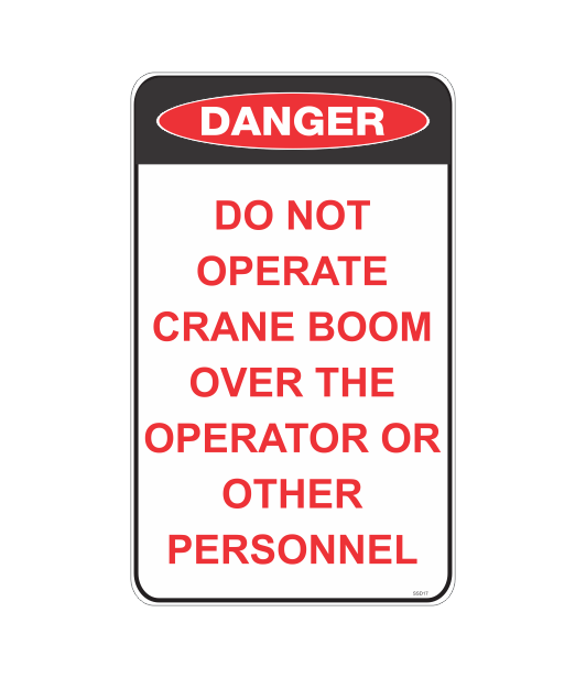 SSD17 - DANGER DO NOT OPERATE