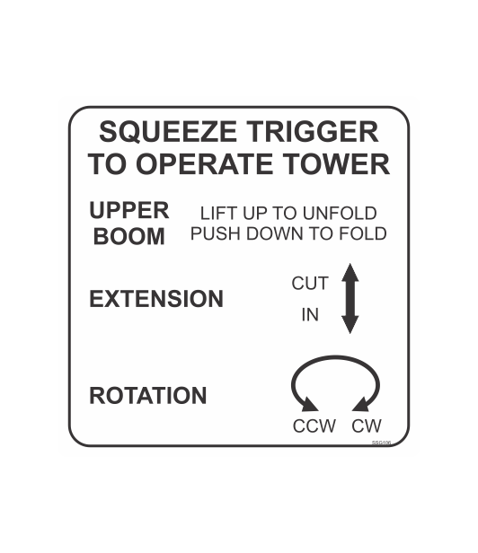 SSG106 - SQUEEZE TRIGGER TO OPERATE