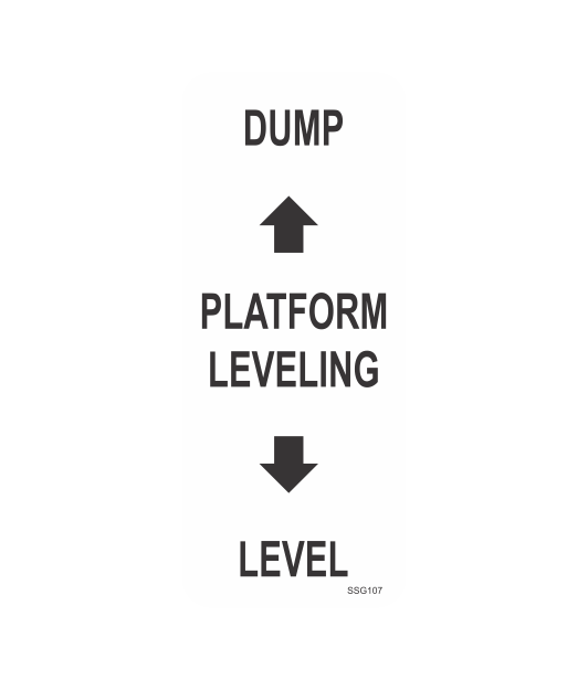 SSG107 - PLATFORM LEVELING