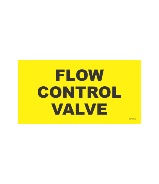 SSG129 - FLOW CONTROL VALVE