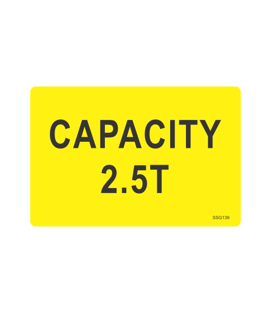 SSG139 - CAPACITY 2.5T