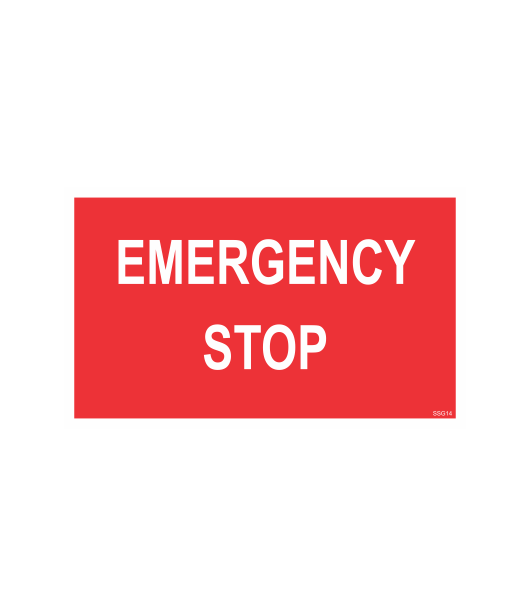 SSG14 - EMERGENCY STOP