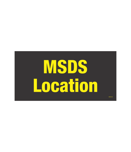 SSG142 - MSDS LOCATION