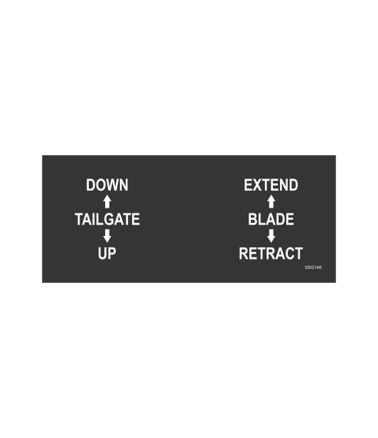 SSG148 - TAILGATE / BLADE