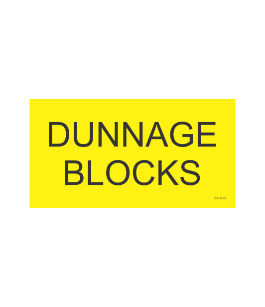 SSG182 - DUNNAGE BLOCKS