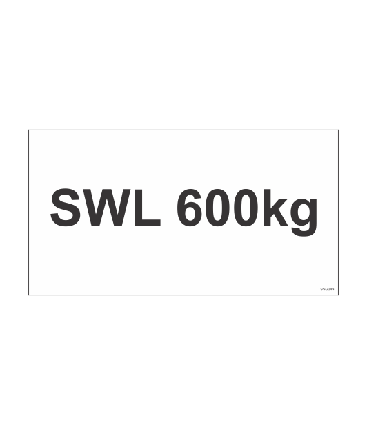 SSG249 - SWL 600KG