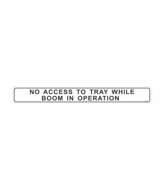 SSG279 - NO ACCESS TO TRAY