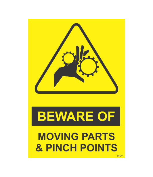 SSG44 - MOVING PARTS & PINCH POINTS
