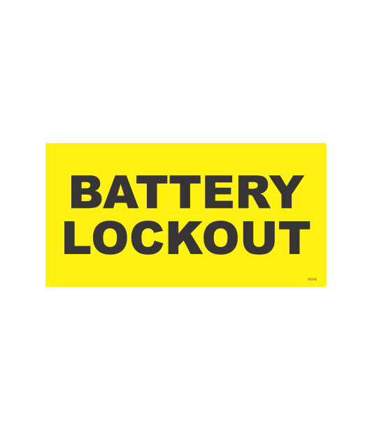 SSG62 - BATTERY LOCKOUT