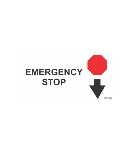 SSG88 - EMERGENCY STOP