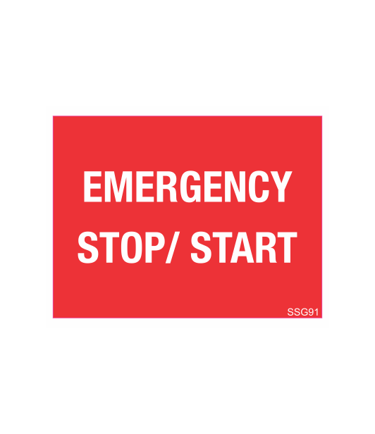 SSG91 - EMERGENCY STOP START