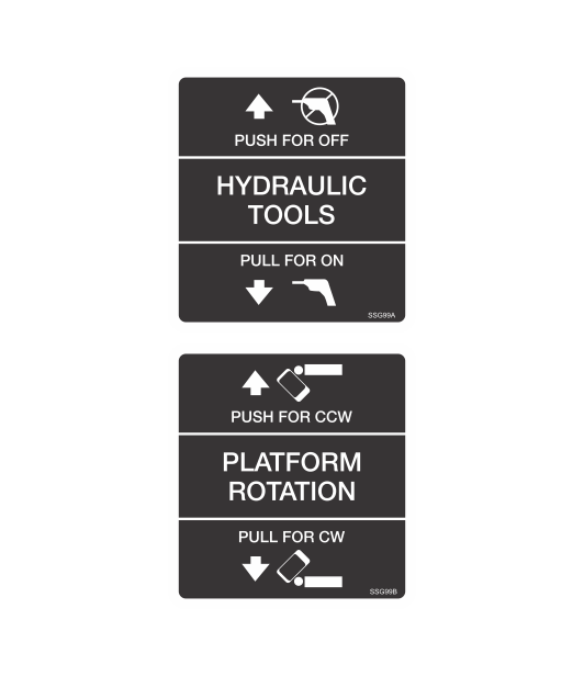 SSG99 - HYDRAULIC TOOLS PLATFORM ROTATION