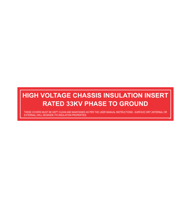 SSI44 - HIGH VOLTAGE CHASSIS INSULATION